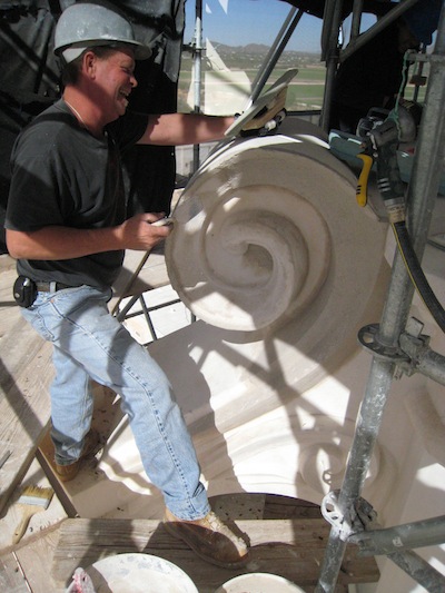 Finishing Volute West Tower 2008
