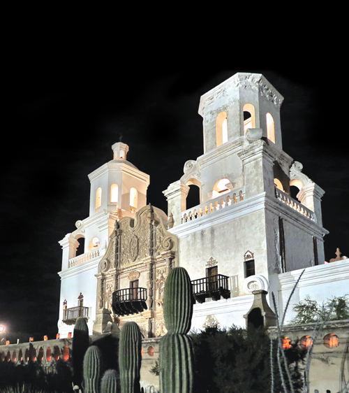 Mission at night by Balfour Walker Photograpy Mission at night by Balfour Walker Photograpy